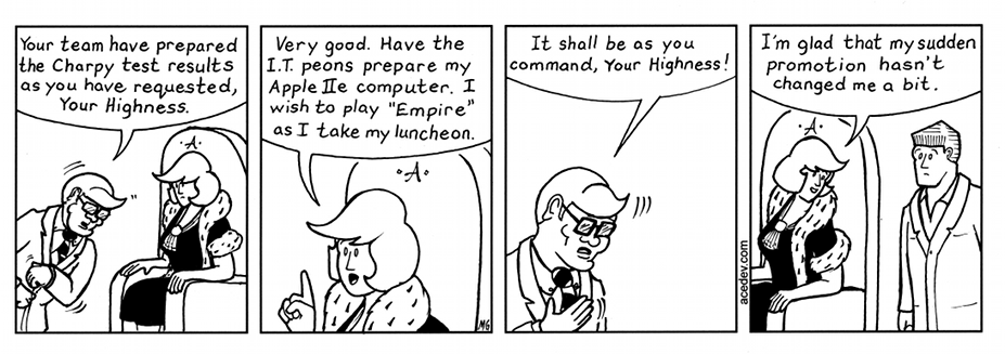 acedev comic, webcomic for Monday 18 Jul 2016
